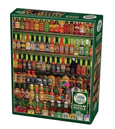 1000 Piece Hot Hot Sauce Puzzle image 0